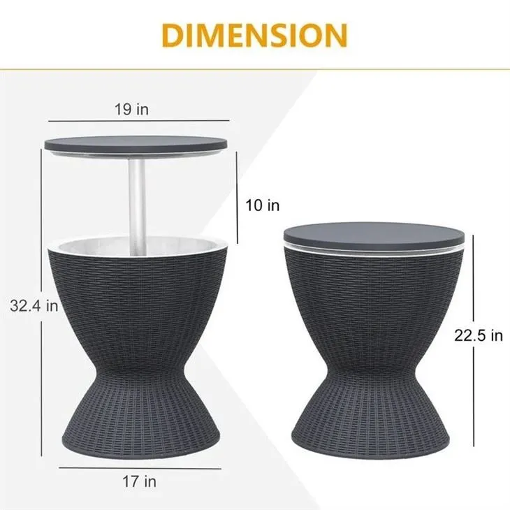Cooler bar table 13-4